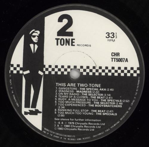 Various-Mod & 2-Tone This Are Two Tone - Pink Sleeve - EX vinyl LP album (LP record) UK MVALPTH876131