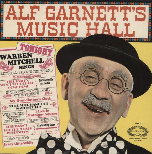 Various-Music Hall & Variety Alf Garnett's Music Hall vinyl LP album (LP record) UK VMHLPAL874313