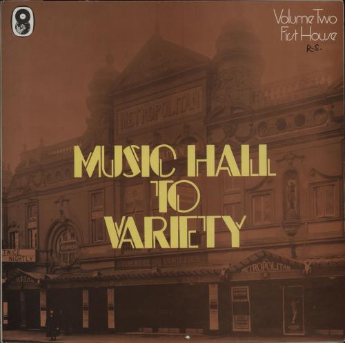 Various-Music Hall & Variety Music Hall To Variety - Volumes One - Three - Sample - 'R.S.' 3-LP vinyl record set (Triple LP Album) UK VMH3LMU674298