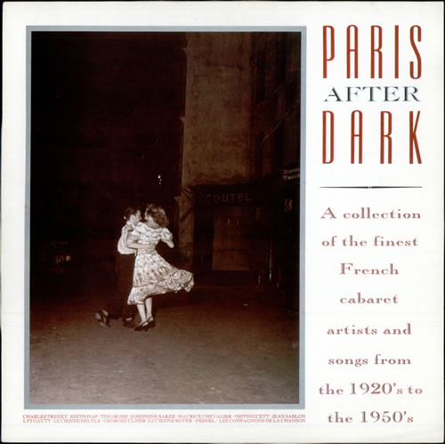 Various-Music Hall & Variety Paris After Dark vinyl LP album (LP record) UK VMHLPPA503092