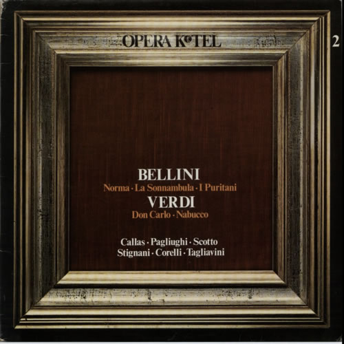 Various-Opera Opera K-Tel vinyl LP album (LP record) Italian VC8LPOP607853