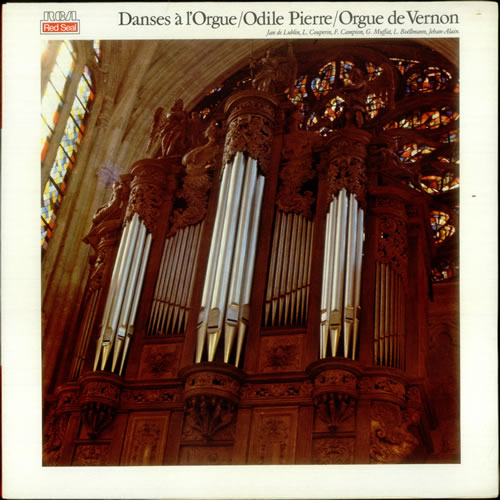 Various-Organs Danses a 'Orgue vinyl LP album (LP record) French OGNLPDA540119