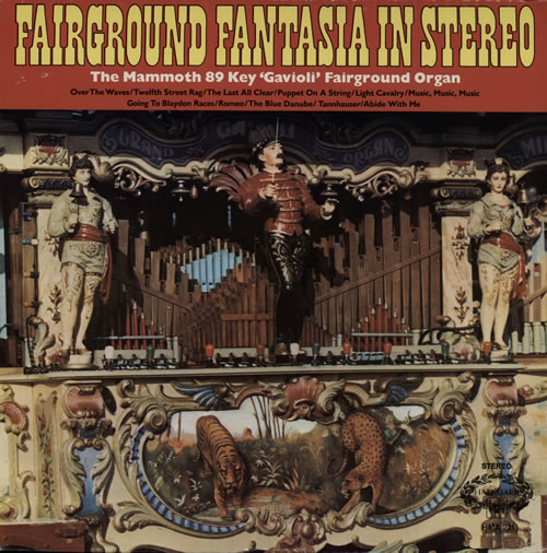 Various-Organs Fairground Fantasia In Stereo vinyl LP album (LP record) UK OGNLPFA568419