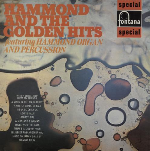 Various-Organs Hammond And The Golden Hits vinyl LP album (LP record) UK OGNLPHA762855