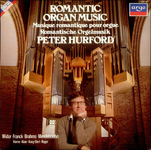 Various-Organs Romantic Organ Music vinyl LP album (LP record) UK OGNLPRO537822