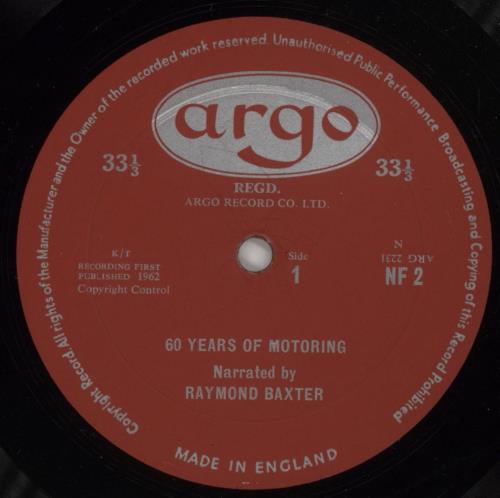 Various-Other Transport 60 Years Of Motoring - EX vinyl LP album (LP record) UK VFWLPYE863768