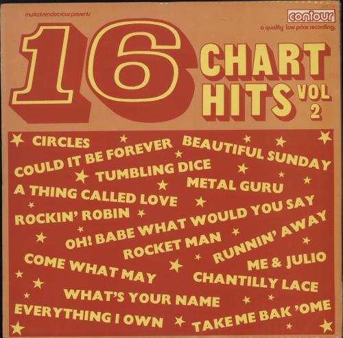 Various-Pop 16 Chart Hits Vol. 2 vinyl LP album (LP record) UK 7VALPCH765543