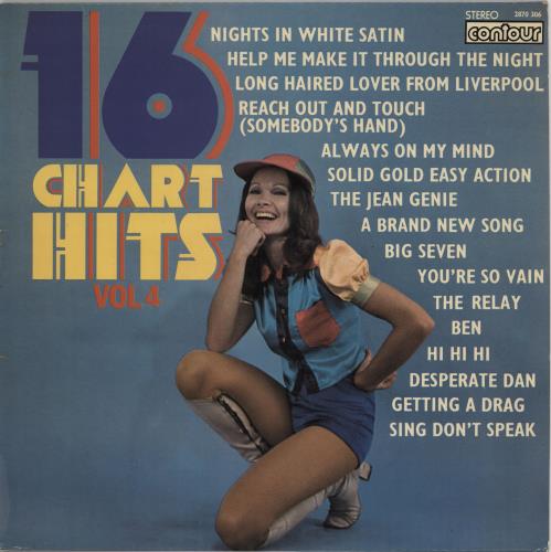 Various-Pop 16 Chart Hits Vol. 4 vinyl LP album (LP record) UK 7VALPCH765546