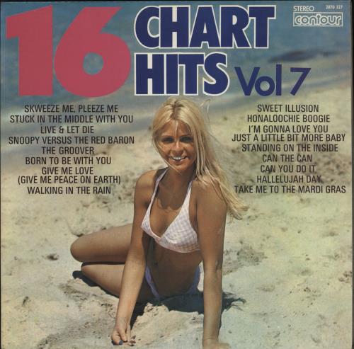 Various-Pop 16 Chart Hits Vol. 7 vinyl LP album (LP record) UK 7VALPCH765548