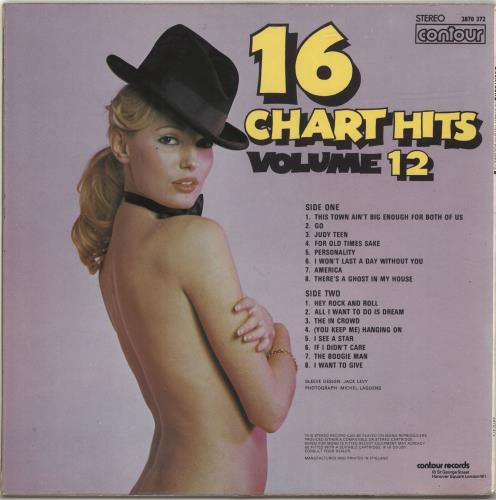 Various-Pop 16 Chart Hits Volume 12 vinyl LP album (LP record) UK 7VALPCH693081