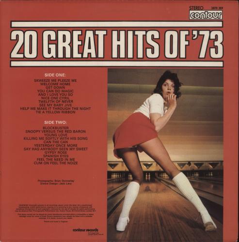 Various-Pop 20 Great Hits Of '73 vinyl LP album (LP record) UK 7VALPGR652859