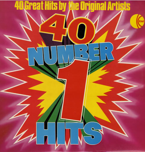 Various-Pop 40 Number 1 Hits 2-LP vinyl record set (Double LP Album) UK 7VA2LNU552883