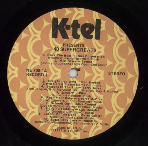 Various-Pop 40 Supergreats 2-LP vinyl record set (Double LP Album) UK 7VA2LSU411725