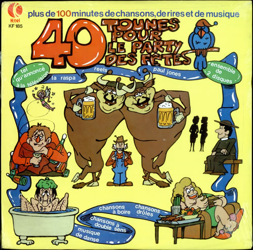 Various-Pop 40 Tounes Pour Le Party Des F�tes - Sealed 2-LP vinyl record set (Double LP Album) Canadian 7VA2LTO500633