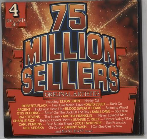 Various-Pop 75 Million Sellers 4-LP vinyl album record set UK 7VA4LMI734236