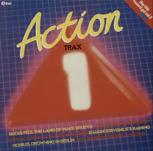 Various-Pop Action Trax 1 & 2 2-LP vinyl record set (Double LP Album) UK 7VA2LAC579768
