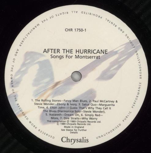 Various-Pop After The Hurricane vinyl LP album (LP record) UK 7VALPAF617404