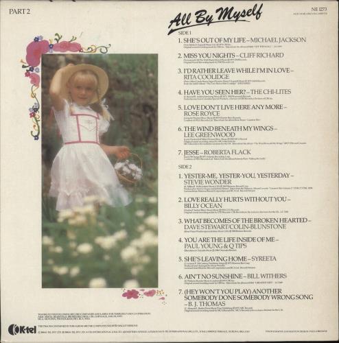 Various-Pop All By Myself 2-LP vinyl record set (Double LP Album) UK 7VA2LAL703418