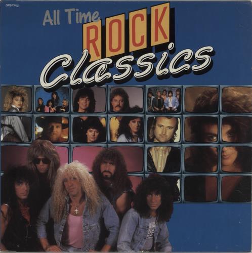 Various-Pop All Time Rock Classics vinyl LP album (LP record) Canadian 7VALPAL676714