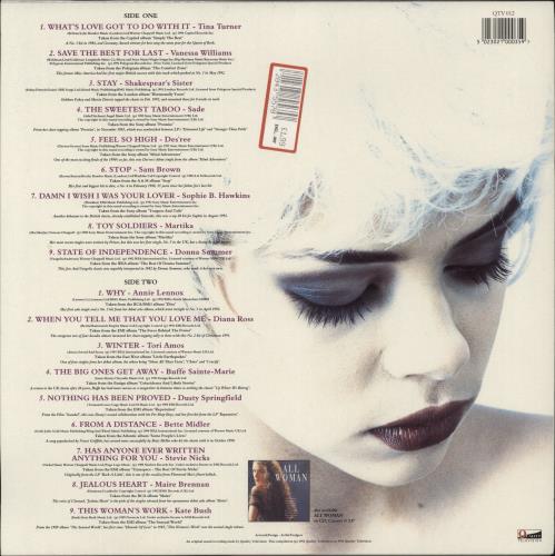 Various-Pop All Woman 2 vinyl LP album (LP record) UK 7VALPAL877091