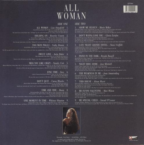 Various-Pop All Woman vinyl LP album (LP record) UK 7VALPAL576272