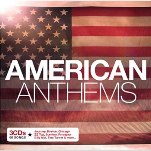 Various-Pop American Anthems 3-CD album set (Triple CD) UK 7VA3CAM507102