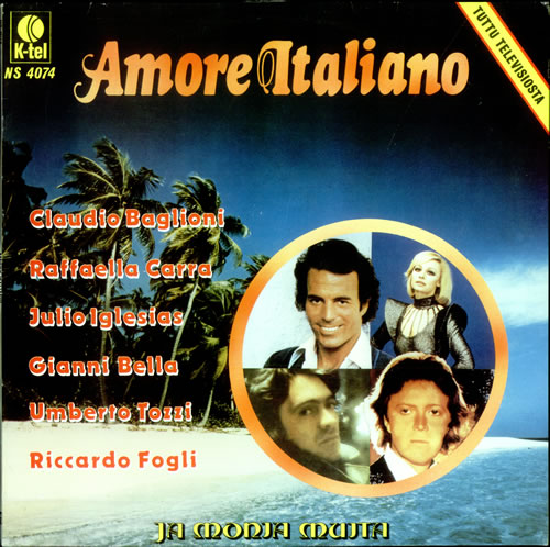 Various-Pop Amore Italiano vinyl LP album (LP record) UK 7VALPAM508056