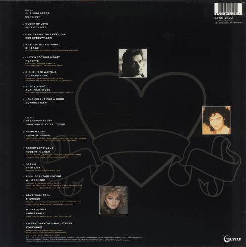 Various-Pop Burning Hearts vinyl LP album (LP record) UK 7VALPBU718963