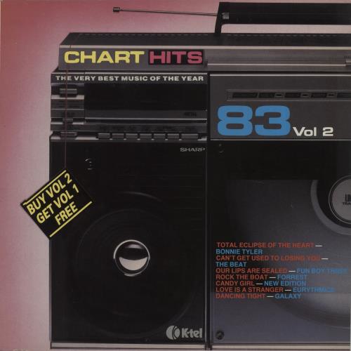 Various-Pop Chart Hits 83 - Vols. 1 & 2 2-LP vinyl record set (Double LP Album) UK 7VA2LCH676766