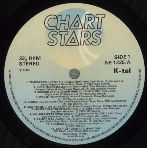 Various-Pop Chart Stars vinyl LP album (LP record) UK 7VALPCH857064