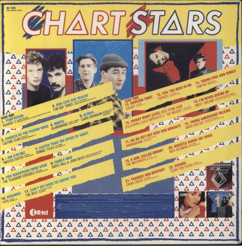 Various-Pop Chart Stars vinyl LP album (LP record) UK 7VALPCH857064