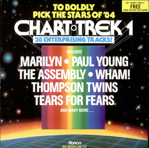 Various-Pop Chart Trek 1 & 2 2-LP vinyl record set (Double LP Album) UK 7VA2LCH504991