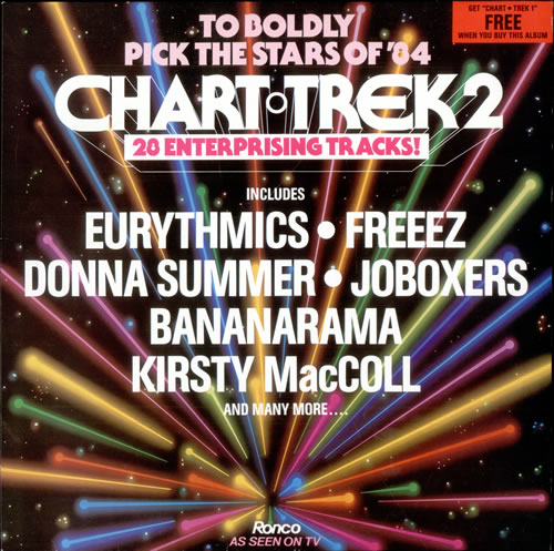 Various-Pop Chart Trek 1 & 2 2-LP vinyl record set (Double LP Album) UK 7VA2LCH504991