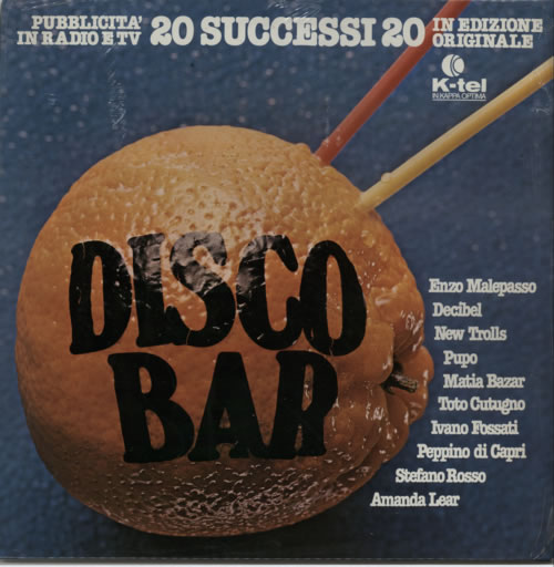 Various-Pop Disco Bar vinyl LP album (LP record) Italian 7VALPDI289815