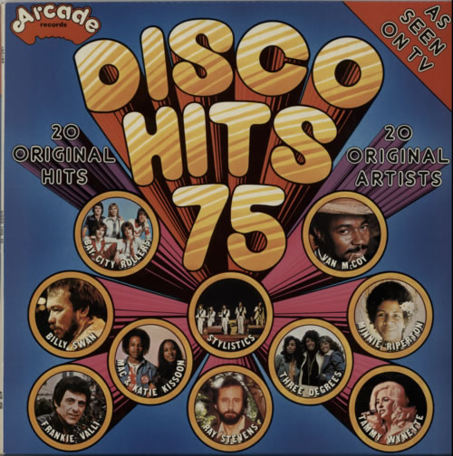 Various-Pop Disco Hits 75 vinyl LP album (LP record) UK 7VALPDI616479
