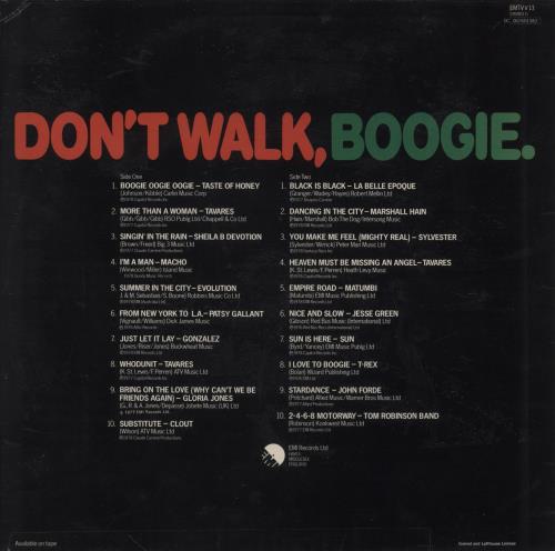 Various-Pop Don't Walk, Boogie vinyl LP album (LP record) UK 7VALPDO564906