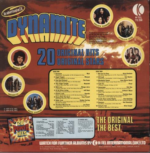 Various-Pop Dynamite vinyl LP album (LP record) Italian 7VALPDY784055