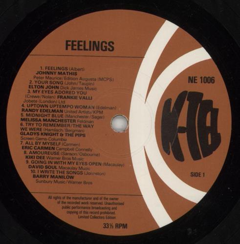 Various-Pop Feelings vinyl LP album (LP record) UK 7VALPFE298756