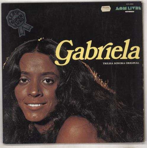 Various-Pop Gabriela - Trilha Sonora Original vinyl LP album (LP record) Brazilian 7VALPGA735633