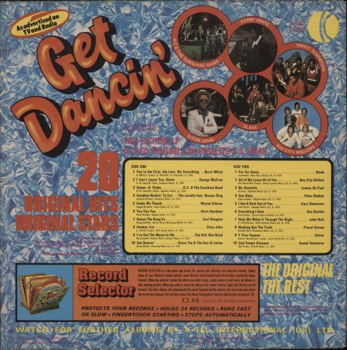 Various-Pop Get Dancin' vinyl LP album (LP record) UK 7VALPGE578240