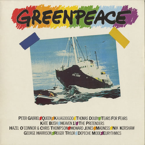 Various-Pop Greenpeace - The Album vinyl LP album (LP record) UK 7VALPGR189043