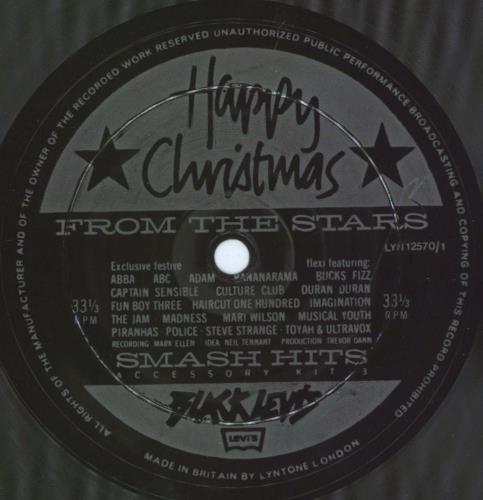 Various-Pop Happy Christmas From The Stars 7" vinyl single (7 inch record / 45) UK 7VA07HA801131