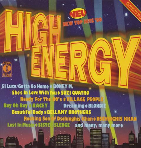 Various-Pop High Energy vinyl LP album (LP record) Swiss 7VALPHI306007