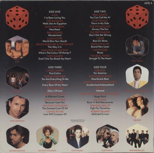 Various-Pop Hits 5 2-LP vinyl record set (Double LP Album) German 7VA2LHI600657