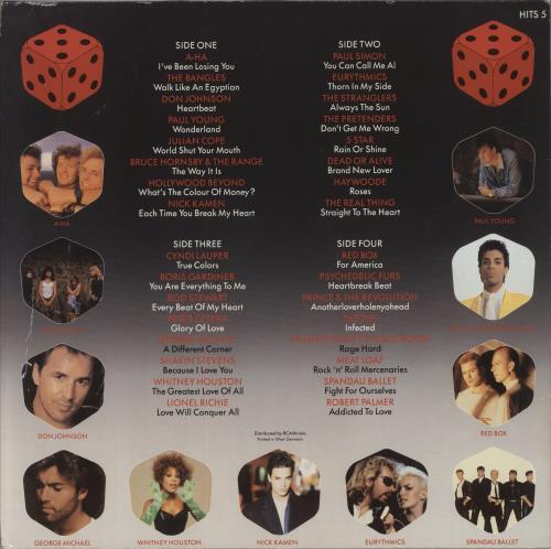 Various-Pop Hits 5 2-LP vinyl record set (Double LP Album) German 7VA2LHI746602