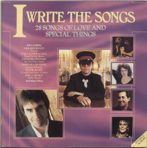 Various-Pop I Write The Songs 2-LP vinyl record set (Double LP Album) UK 7VA2LIW694191