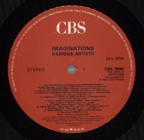 Various-Pop Imaginations vinyl LP album (LP record) UK 7VALPIM879919