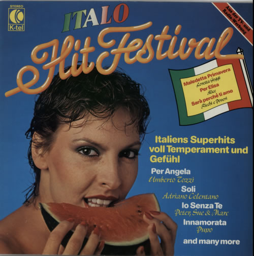 Various-Pop Italo Hit Festival vinyl LP album (LP record) German 7VALPIT606531