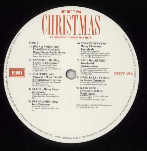 Various-Pop It's Christmas vinyl LP album (LP record) UK 7VALPIT308503