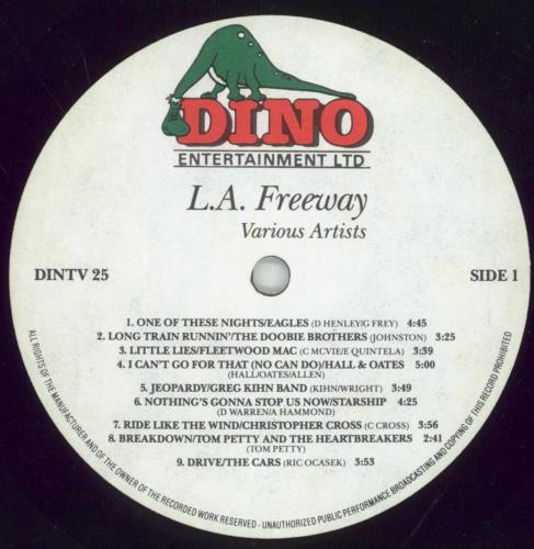 Various-Pop LA Freeway vinyl LP album (LP record) UK 7VALPLA677824